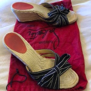 Christian Louboutin Espadrille 'TIBURON' Wedges